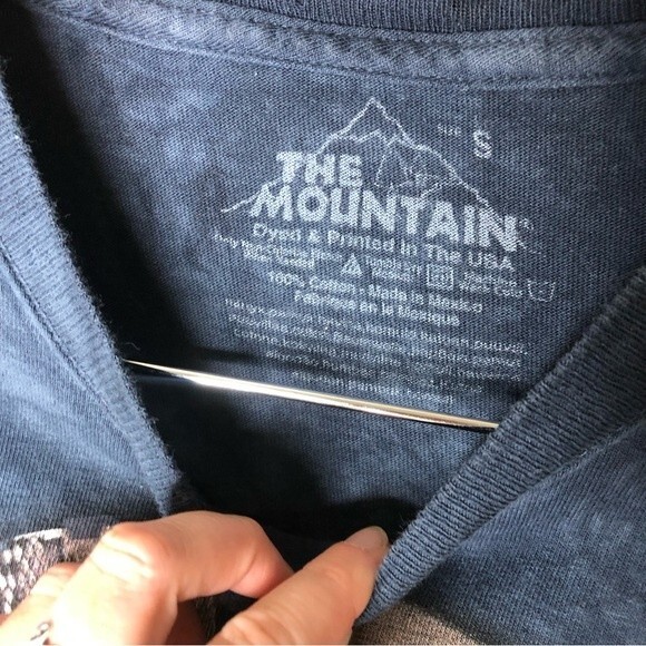 The Mountain men sm 2011 Manimals wolf headphones tie dye festival boho t shirt - Picture 2 of 4